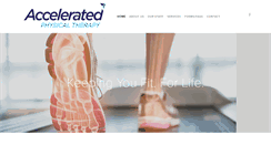 Desktop Screenshot of acceleratedpt.com